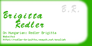 brigitta redler business card